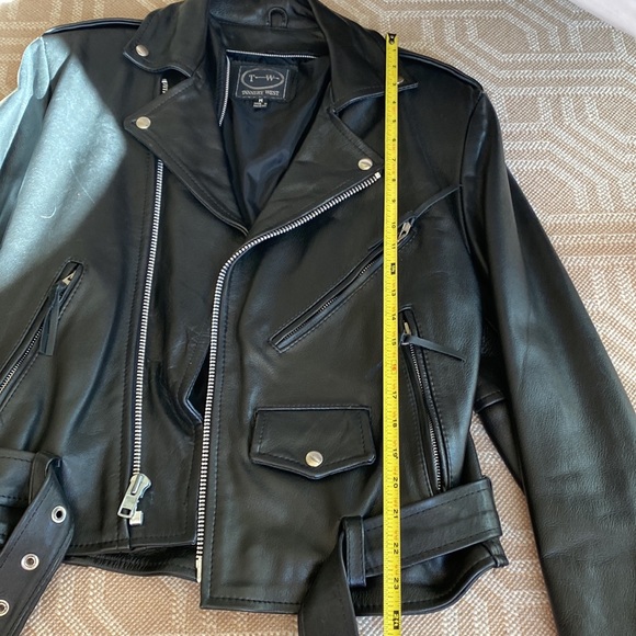 Tannery West Black Leather “Harley Davidson” Jacket, Unisex Size M - Picture 14 of 14